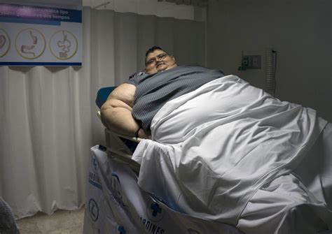 One Big Resolution Worlds Fattest Man Aims To Half His Weight Health