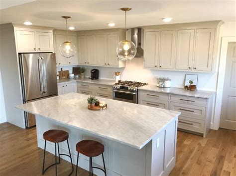 The white and white color combination can also be various. My Favorite Non-White Kitchen Cabinet Paint Colors - Evolution of Style