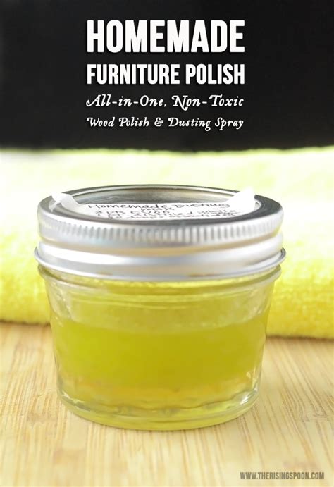 Natural beeswax furniture polish is easy and fun to make. Homemade Furniture Polish (Doubles as Dusting Spray, Too ...