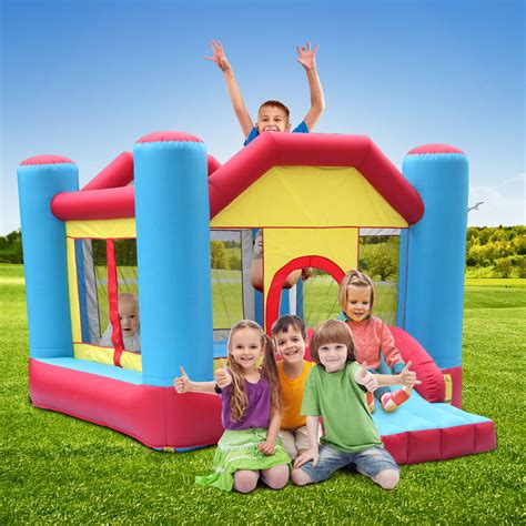 Topcobe Inflatable Bounce House 12 X 9 X 7 Indoor Outdoor Kids