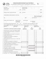 Income Tax Forms Indiana Images