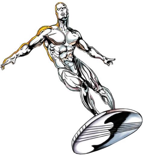 Silver Surfer Surfer Dargent Norrin Radd Marvel Comics Drawing