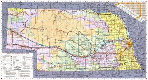 Nebraska Recreation Map Benchmark Maps Gambaran