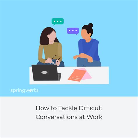 5 Best Practices For Handling Difficult Conversations At Work Springworks Blog