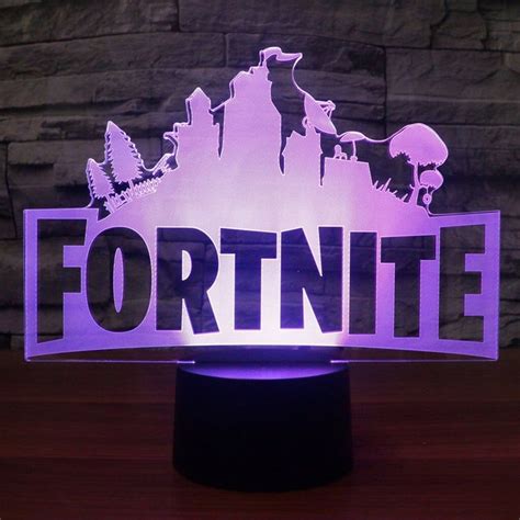 Fortnite 3d Lamp Fortnite 3d Lamp Fortnite Lamp In 2020 Game Room