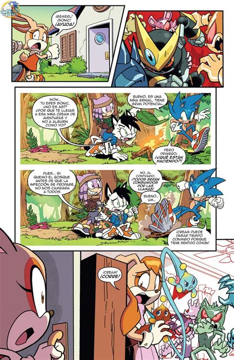 Sonic The Hedgehog 18 Comic Idw Traduccion Español Sonic The