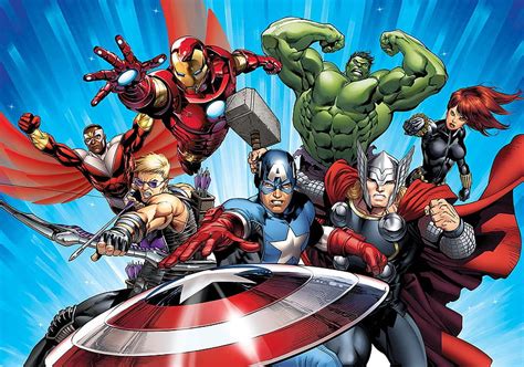 7 Avengers Comic Avengers Assemble Hd Wallpaper Pxfuel