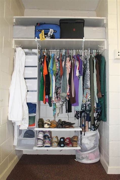 This dorm closet door organizing idea from bhg features a small pegboard, command hooks, wall file organizers and. 10 Ways To Make Your Dorm Room Feel More Homey | Dorm ...
