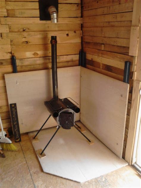 Wood Stove Heat Shield Ideas Examples And Forms