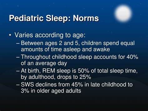 Ppt Pediatric Sleep Disorders Things That Go Bump In The Night