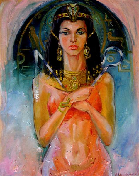 Cleopatra Painting By Nelya Shenklyarska