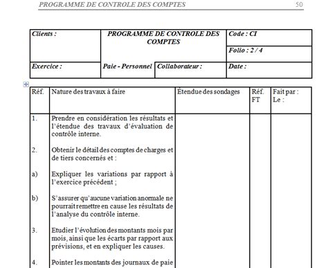 Audit Financier Révision Des Comptes Formation Comptabilité