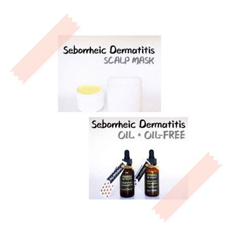 Seborrheic Dermatitis Natural Scalp And Skin Treatment Oil Etsy