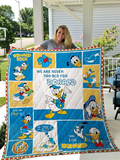 Donald Duck Quilt Blanket Pick A Quilt