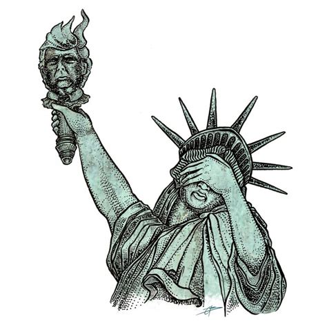 Sweet Lady Liberty Cartoon Movement