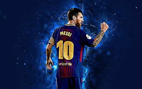 Hd Wallpaper Lionel Messi Soccer Photoshop Effects Fc Barcelona