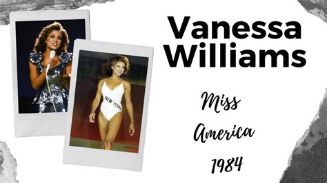 vanessa williams in miss america 1984 🥇 own that crown
