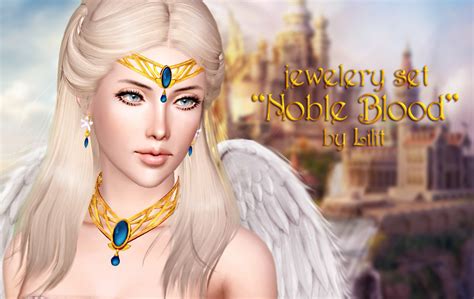 Jewelery Set Noble Blood By Lilit By Lilit Simsday