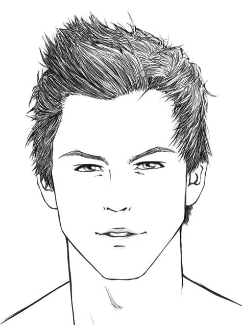 Drawinghow To Draw A Male Face How To Draw A Realistic