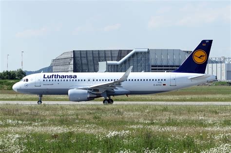 3781 Lufthansa Airbus A320 214sl D Avvu D Aiuv Msn