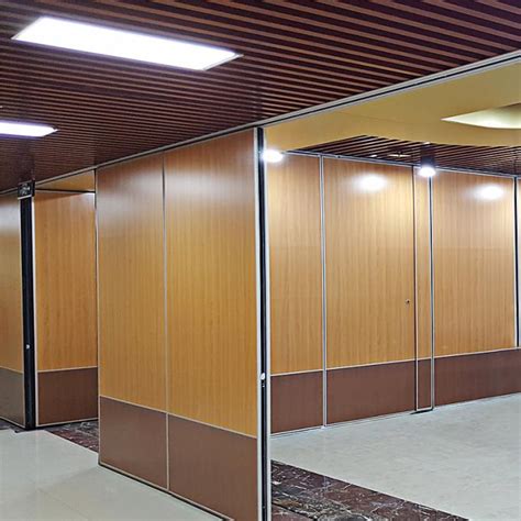 Interior Office Partition Walls Folding Room Dividers With Sliding