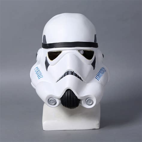 Movie Star Wars Imperial Stormtrooper Cosplay Masks Full Head Latex