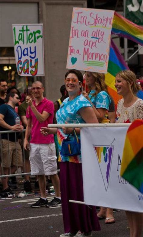 Lgbt Straight Mormons Come Out For New York Pride March