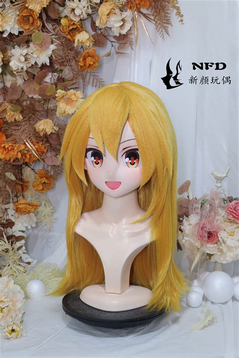 Nfd0172customize Handmade Crossdress Full Head Femalegirl Resin