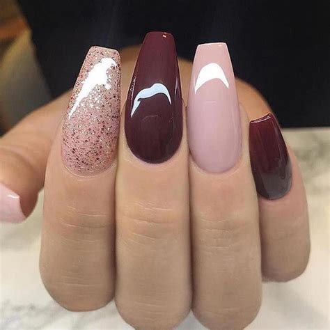 Acrylic Nails For Fall That Look Gorgeous Acrylicnailsforfall Mauve