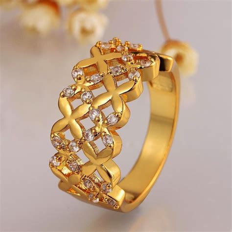 Popular Ring Design 25 Elegant Gold Ring Design For Female Images With Price In India