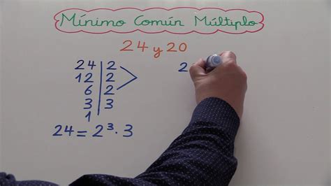 Métodos para calcular el mínimo común múltiplo