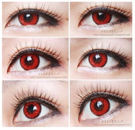 Geo Color Nine Red An A48 Red Contact Lens Solution
