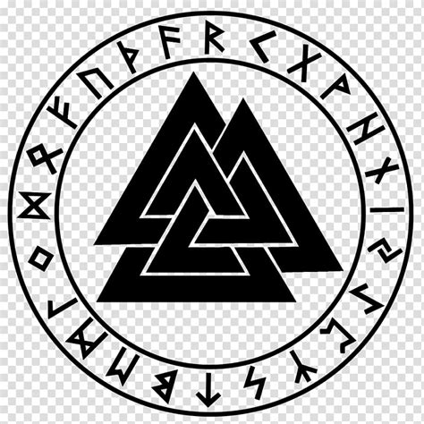 Viking Symbols Circle Rune Valknut Svg Scandinavian R