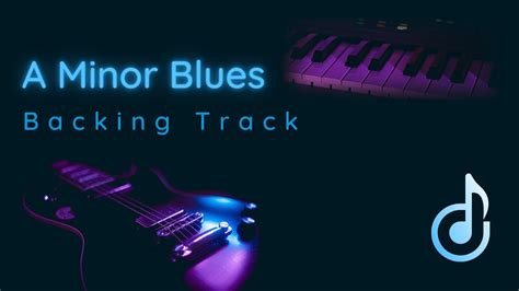 A Minor Blues Backing Track For Guitar Youtube