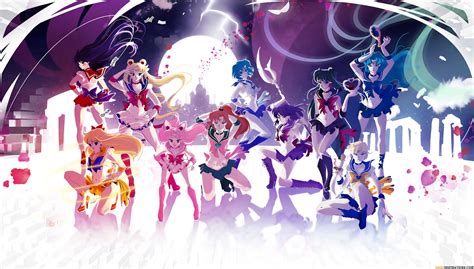 Tải ngay Sailor Moon background pc Full HD chất lượng cao