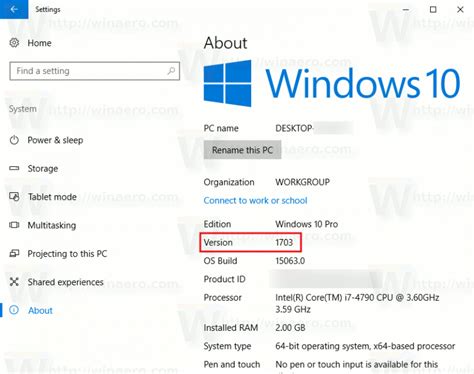 How To Find The Windows 10 Version You Are Running