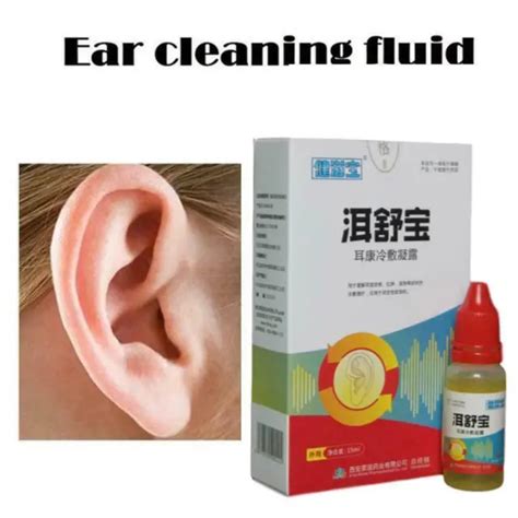 Ear Liquid Acute Otitis Drops Herbal Medicine Earwax Deafness Removal X