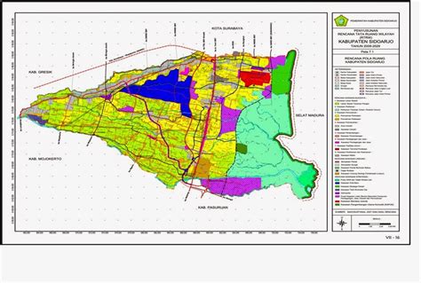 Peta Rencana Tata Ruang Wilayah Kota Surabaya Bpsc Imagesee
