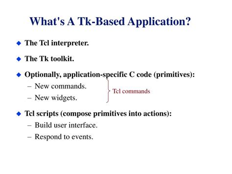 Ppt Programming Using Tcltk Powerpoint Presentation Free Download