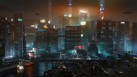 Cyberpunk 2077 Night City Concept Art 4k 32258 Wallpaper