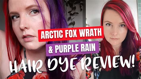 Arctic Fox Wrath And Purple Rain Hair Dye Review Youtube