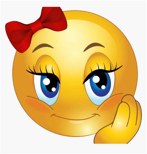 Smileys Clipart Girl Smiley Clipart Free Clipart Smiley Girl Emoji Hd Png Download