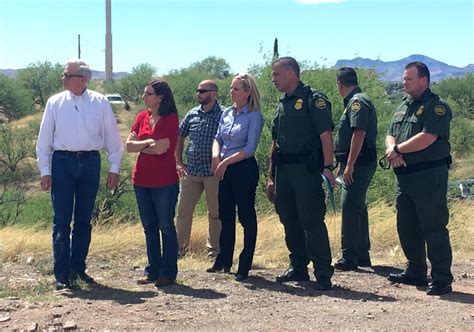 Homeland Security Secretary Visits Nogales Cites Lawlessness Of
