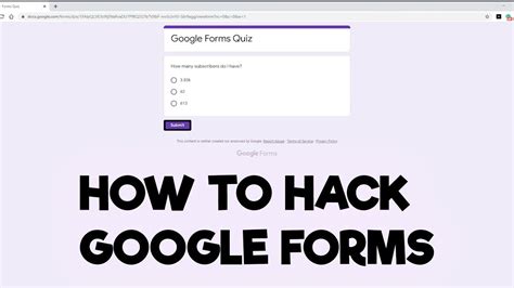 On the confirmation page, click the edit your response link. HOW TO HACK GOOGLE FORMS QUIZ IN 2020! • 360 Files