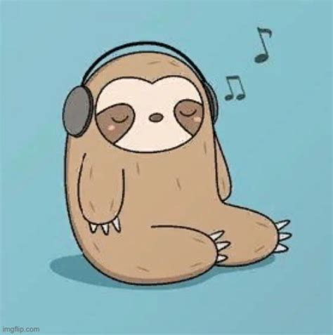 Anime Sloth Music Imgflip