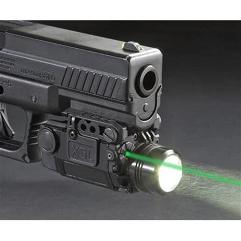 Buy 2in1 Tactical X5l Led Flashlight Combo Green Laser