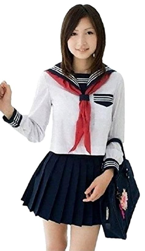 Buy Spj Sailor Suit Uniform High School Girls Student Japan Cosplay