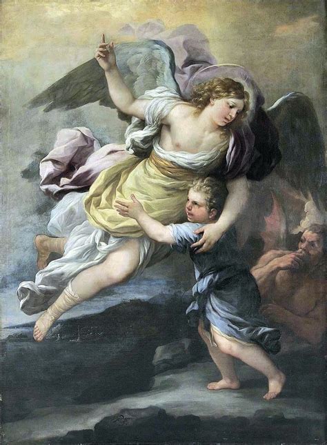 Angel Paintings S D Cason Catholic Gallery