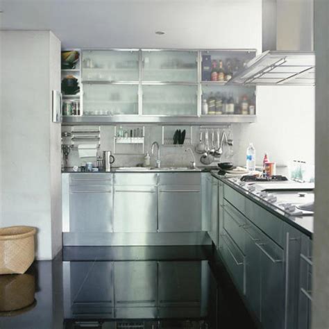 Nothing says sleek and modern more than stainless steel. Stainless Steel Cabinets | SteelKitchen
