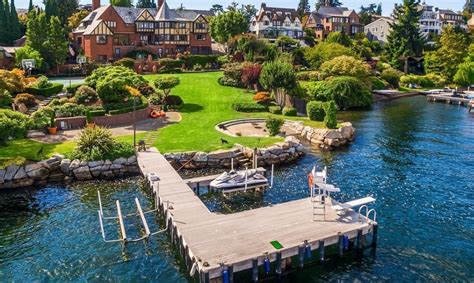 14 Million Historic Lakefront Mansion In Seattle Wa Homes Of The Rich
